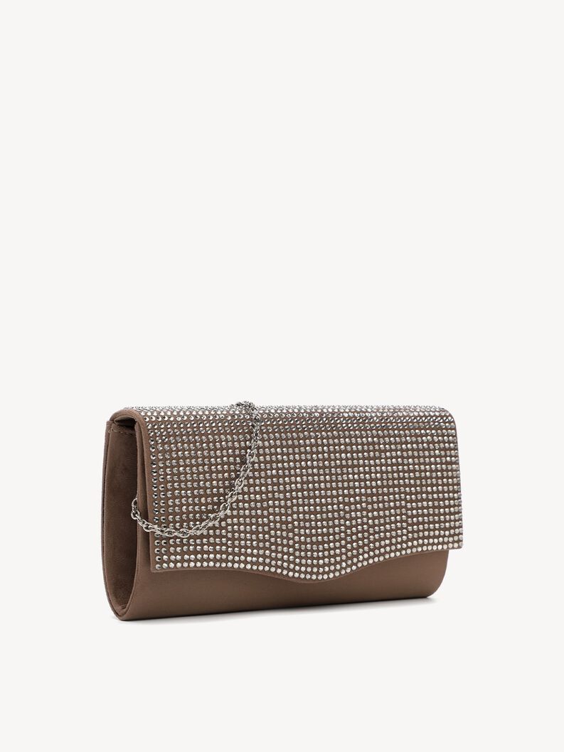 Clutchv&auml;ska - brun, taupe, hi-res