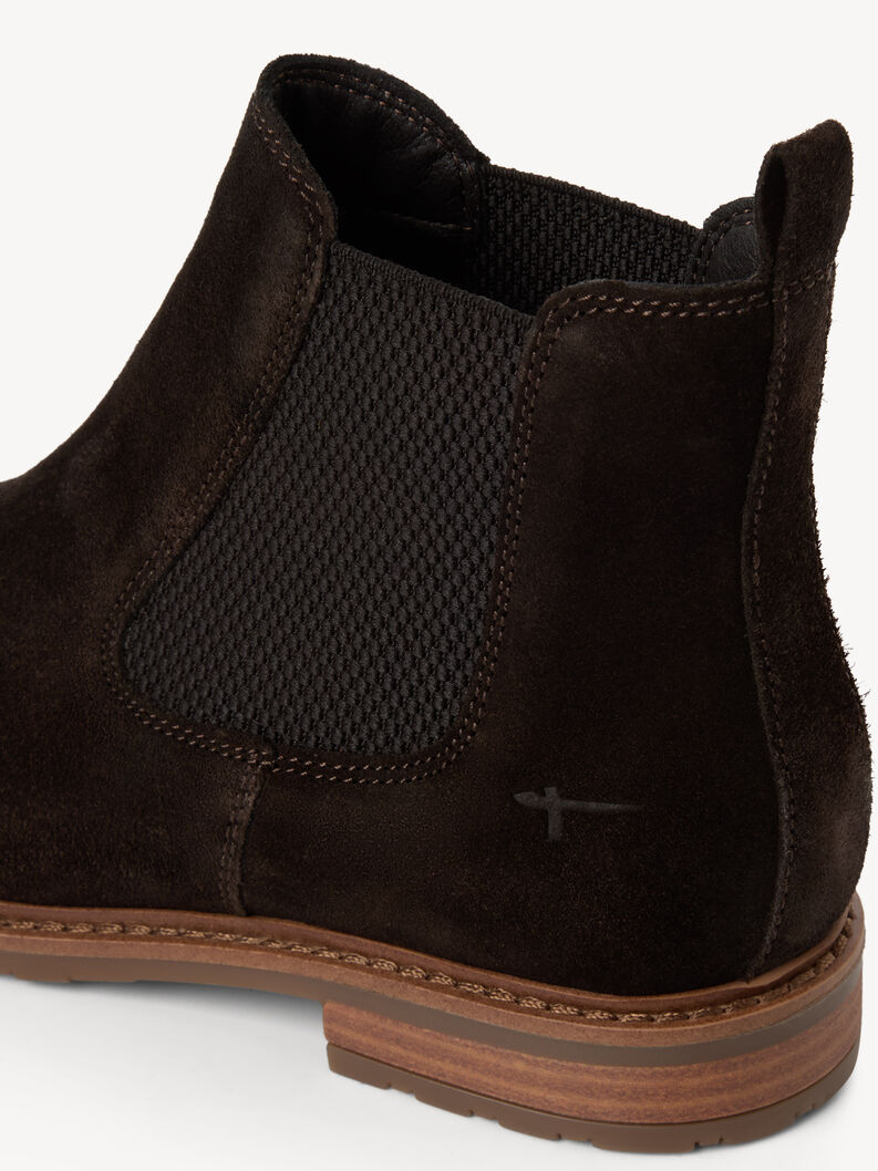 Leather Chelsea boot - brown, MOCCA SUEDE, hi-res