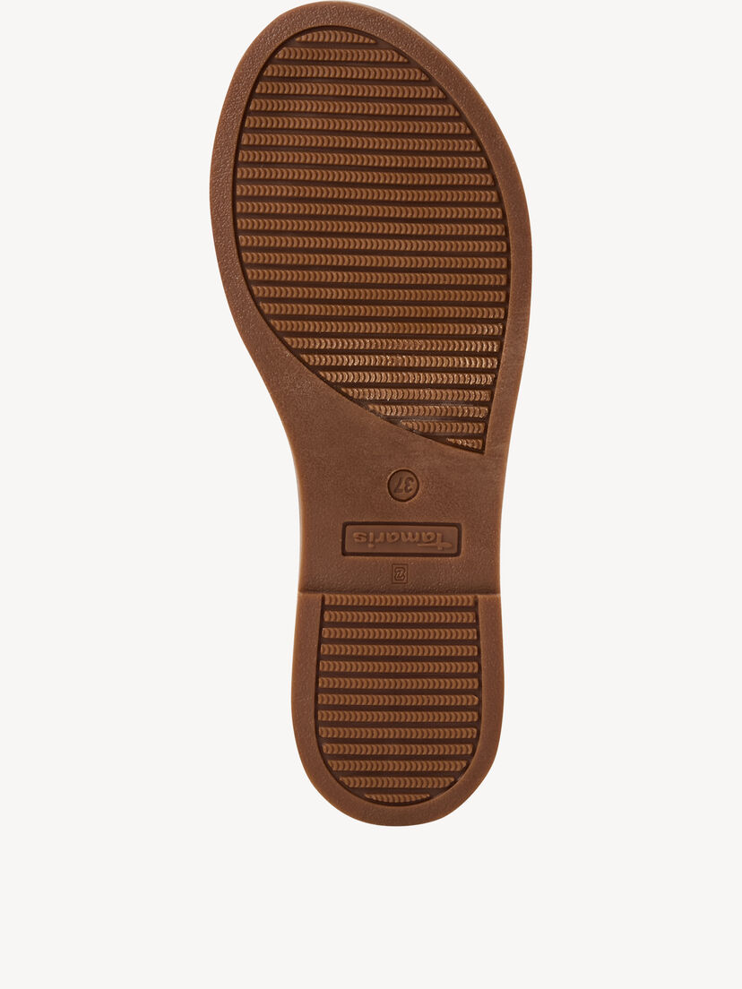 Leren Slipper - beige, BEIGE SNAKE, hi-res