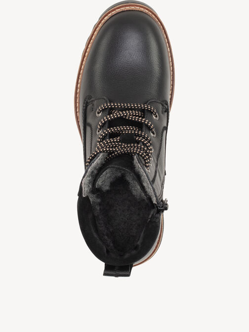 Stiefelette, BLACK LEATHER, hi-res