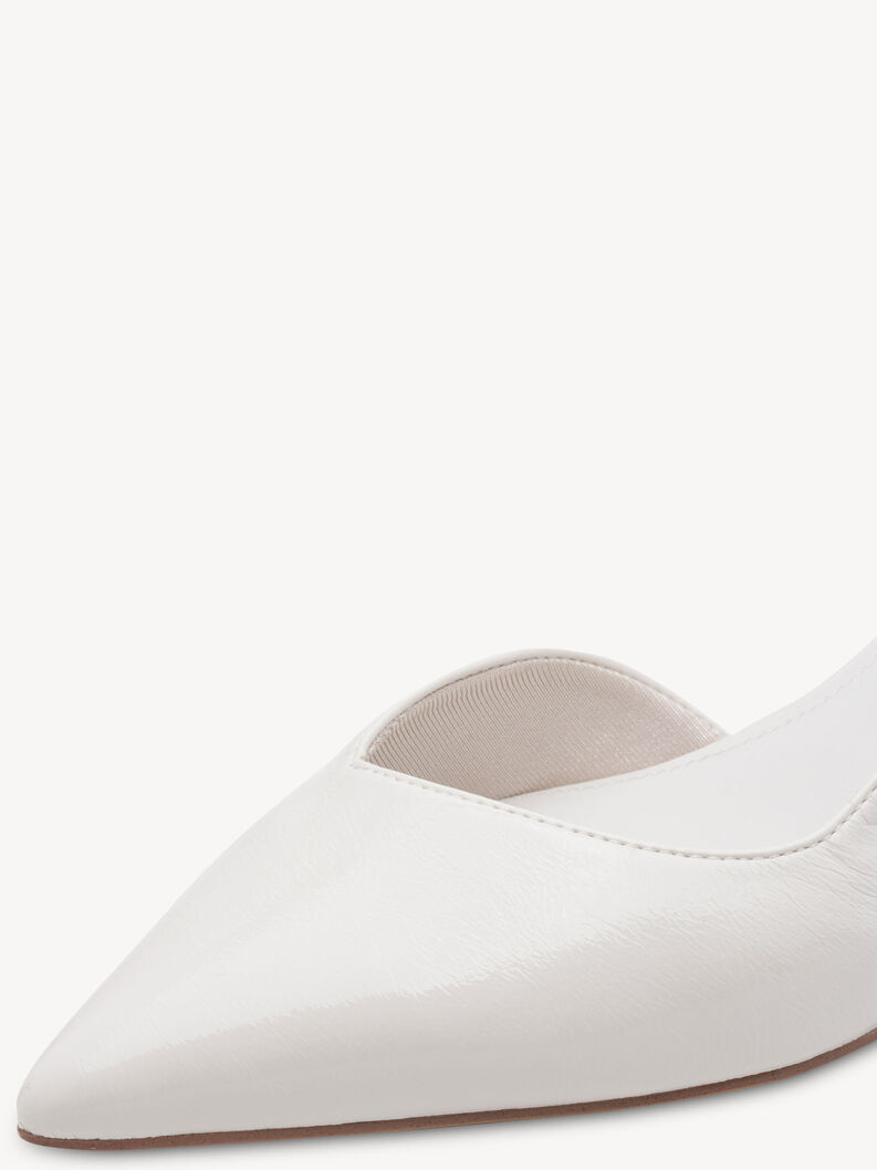 Slingpumps - wei&szlig;, WHITE, hi-res