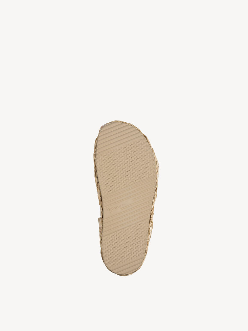 Leren Sandaaltje - beige, TAN, hi-res