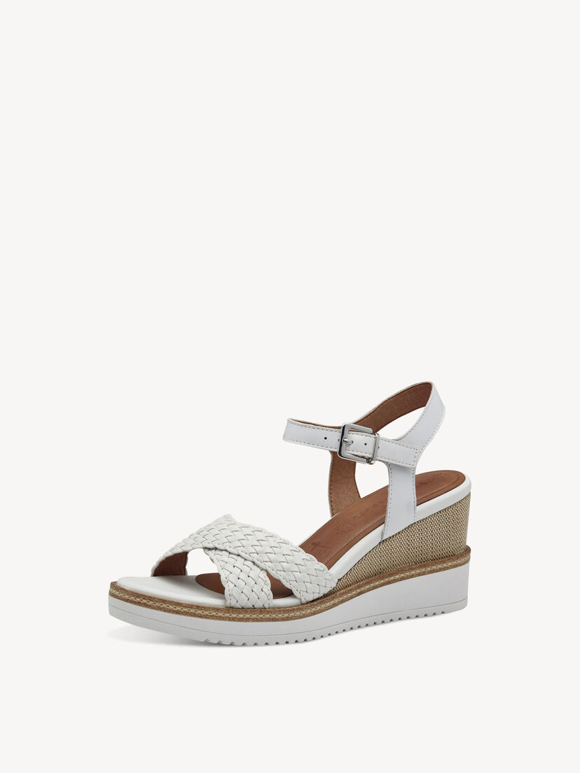 Sandaaltje - wit, WHITE, hi-res