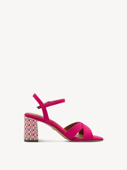 Heeled sandal, FUXIA COMB, hi-res
