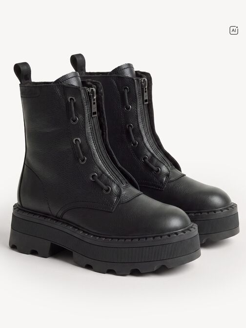Stiefelette, BLACK, hi-res