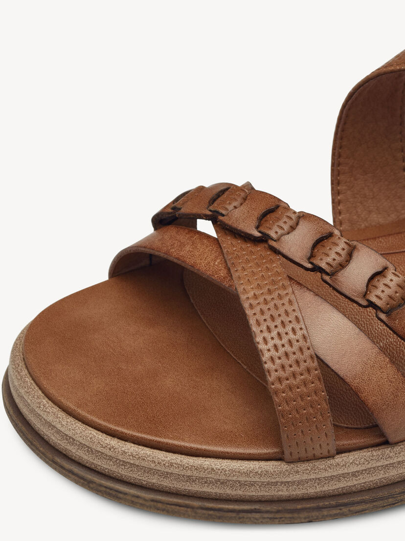 Sandaaltje - bruin, cognac, hi-res