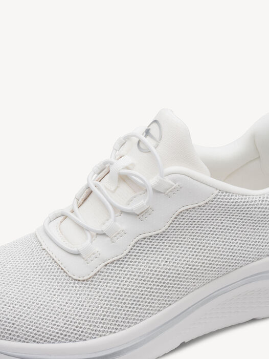 Sneaker, WHITE/SILVER, hi-res