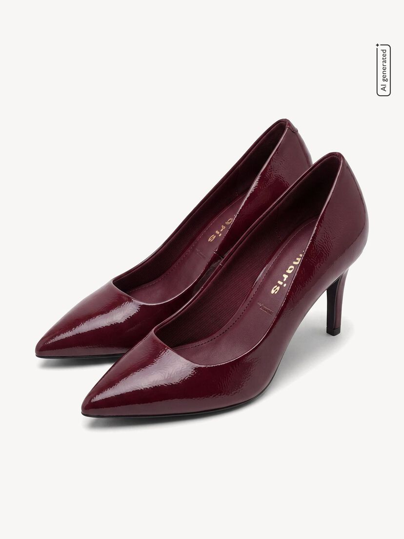 Pumps, MERLOT PATENT, hi-res