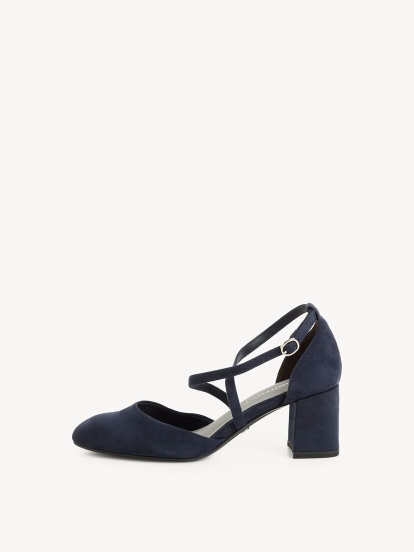 Pumps - blauw, NAVY, hi-res