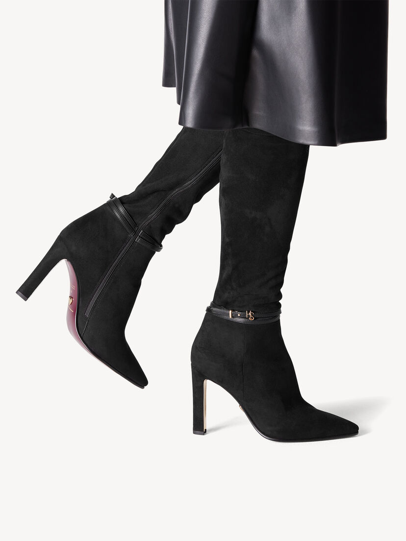 Laarzen zwart 1-25505-43-001: Tamaris Laarzen online kopen!