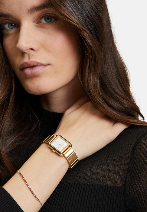 Horloge, goud, hi-res