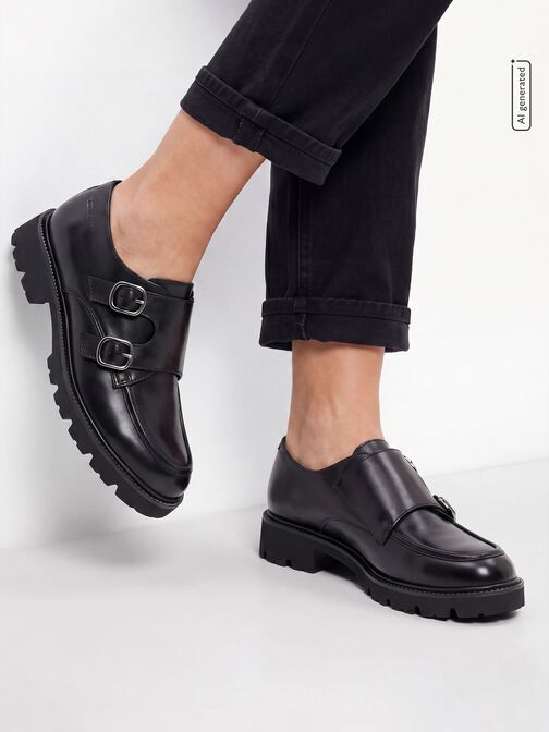 Slipper, BLACK NAPPA, hi-res