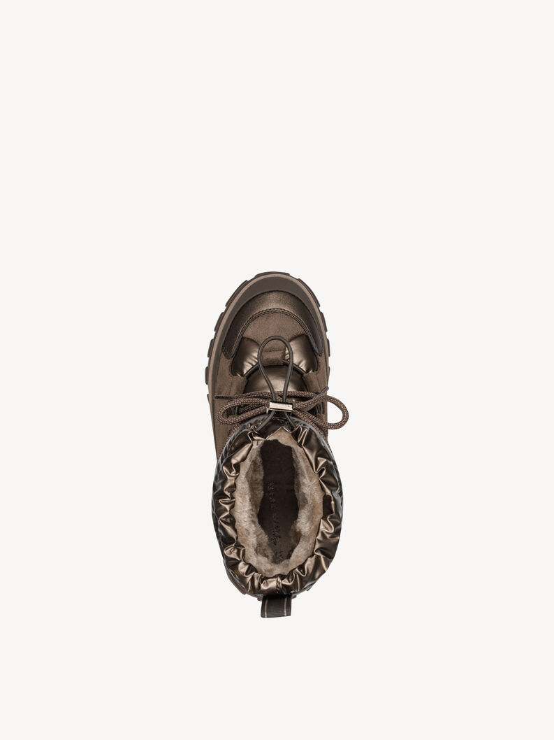 Stiefelette - metallic Warmfutter, BRONCE, hi-res