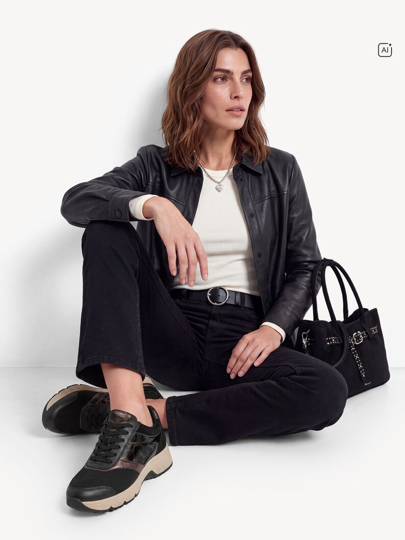 Sneaker, BLACK/LEO, hi-res