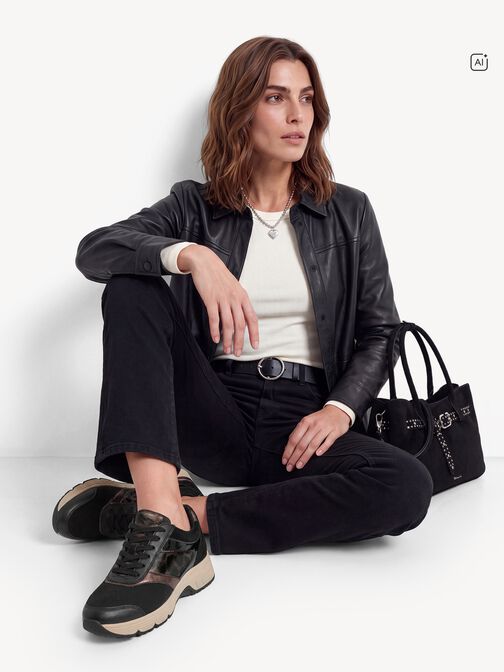 Sneaker, BLACK/LEO, hi-res