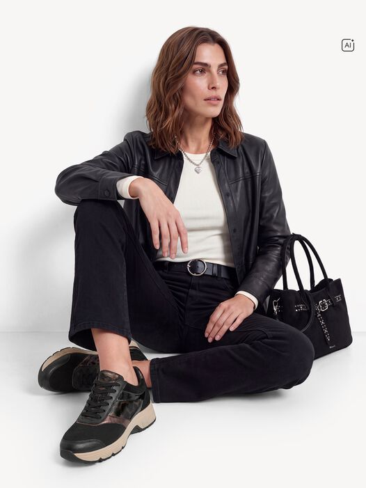 Sneaker, BLACK/LEO, hi-res