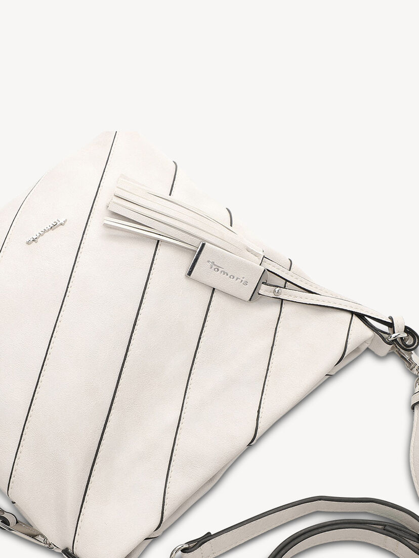 Schoudertas - wit, ecru, hi-res