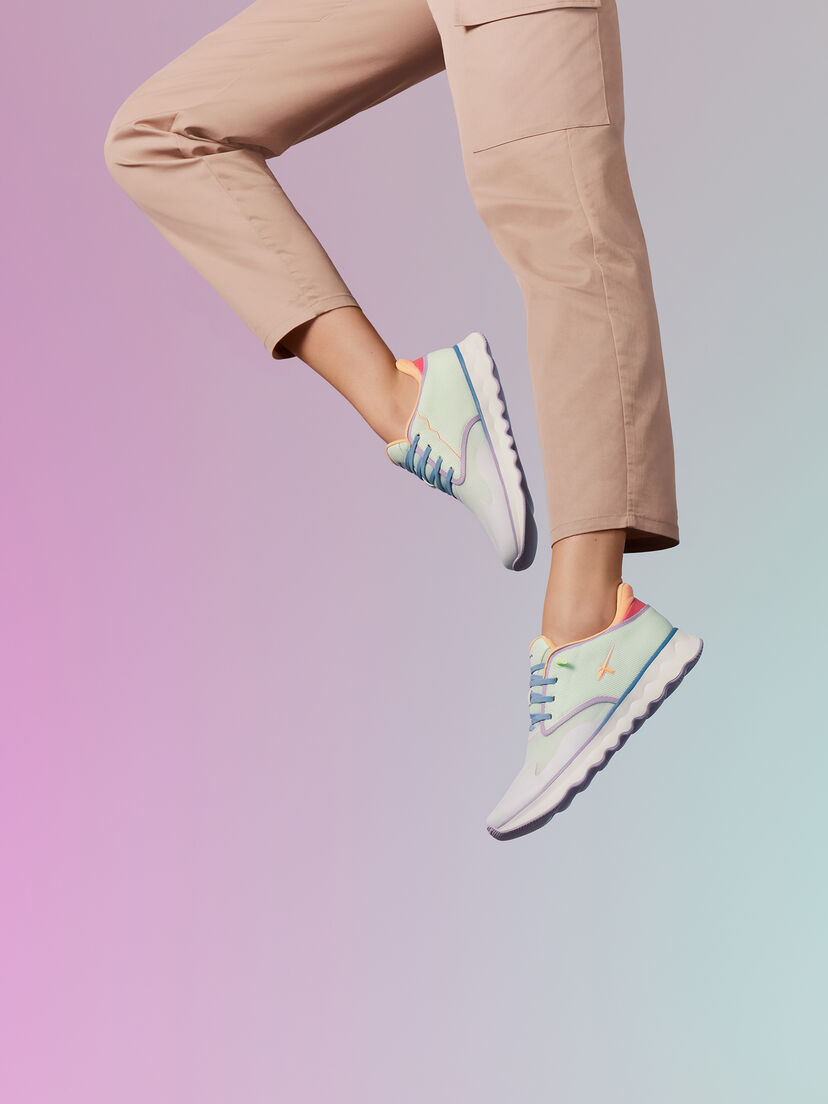 NOWANA Sneaker - groen, MINT COMB, hi-res