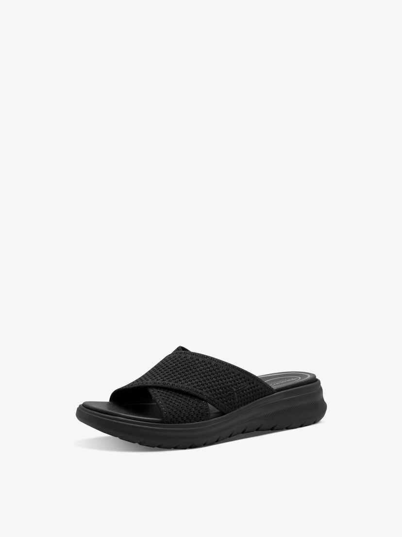 Slipper - zwart, BLACK UNI, hi-res