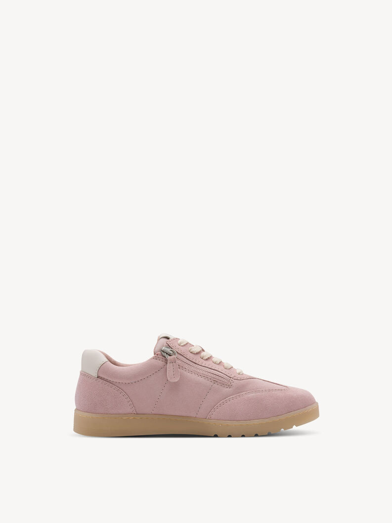 Sportowe - jasnor&oacute;żowy, ROSE SUEDE, hi-res