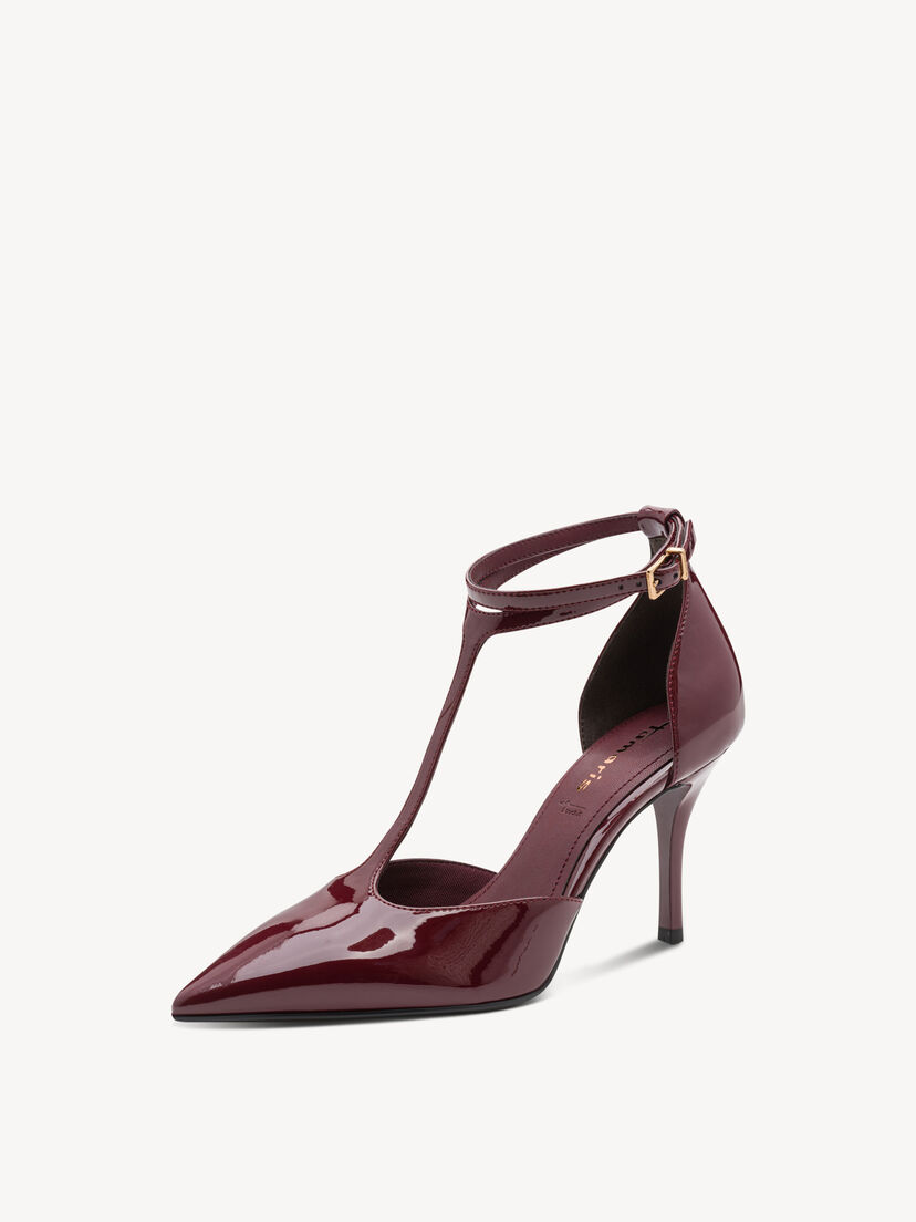 Pumps - rood, MERLOT PATENT, hi-res