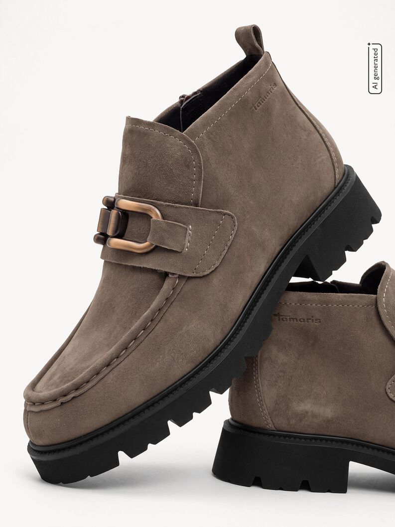 Botki, TAUPE SUEDE, hi-res