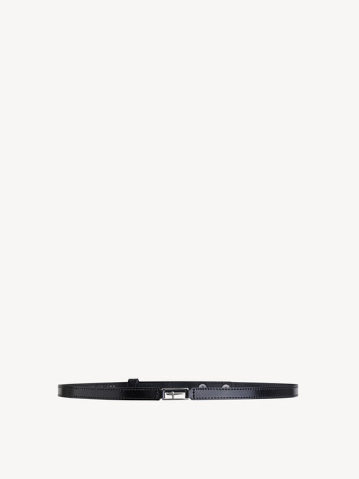 Belt, black, metallic, hi-res