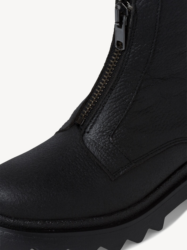 Stiefelette - schwarz Warmfutter, BLACK, hi-res