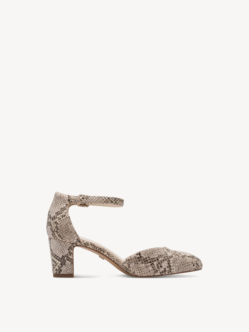 Pumps, BEIGE SNAKE, hi-res