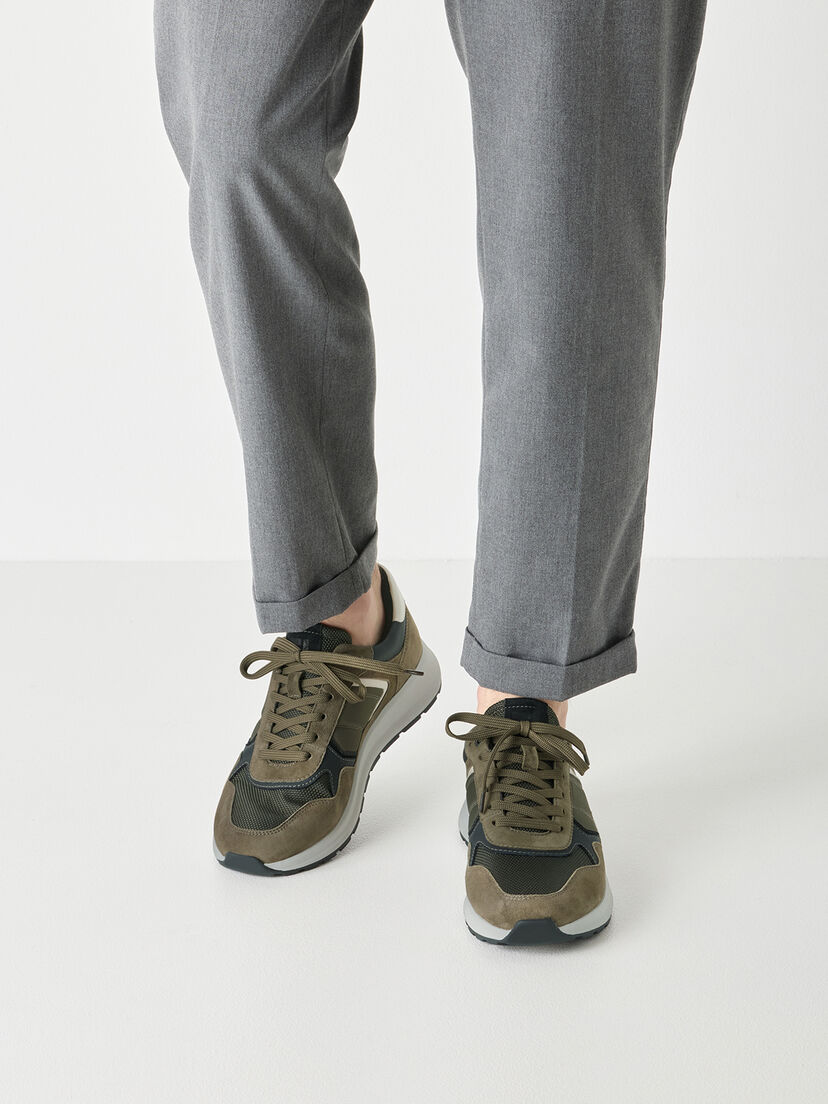 Sneaker - groen, khaki, hi-res