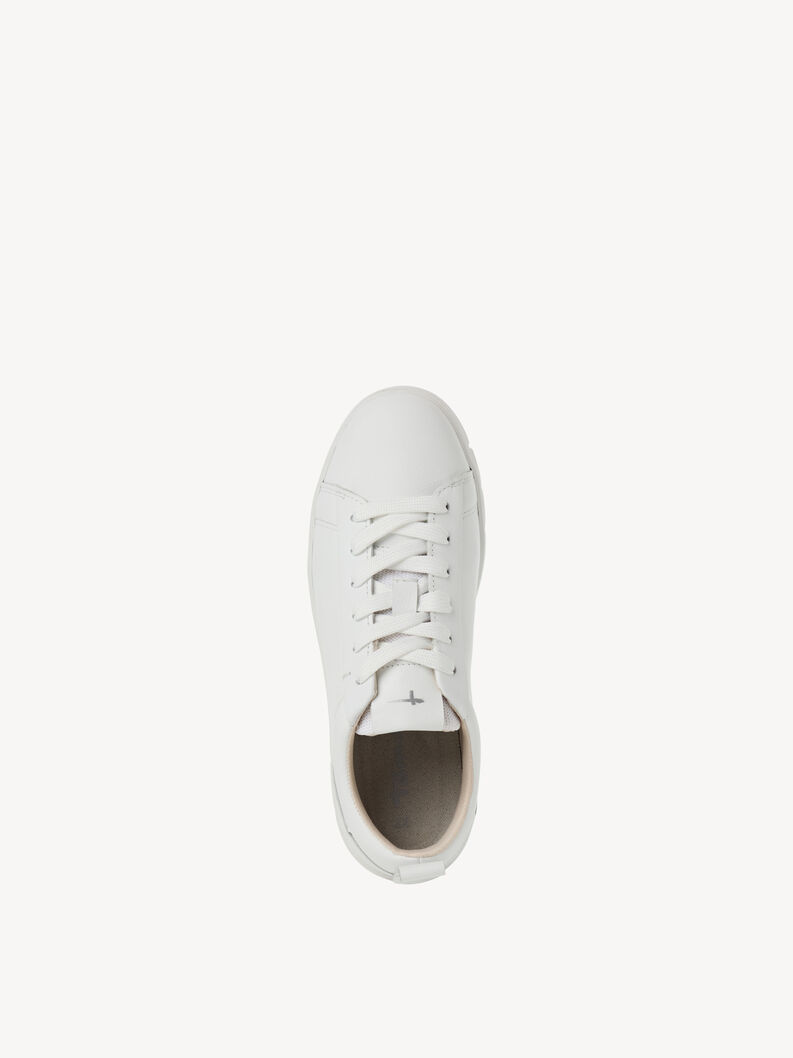 Sneaker, WHITE LEATHER, hi-res