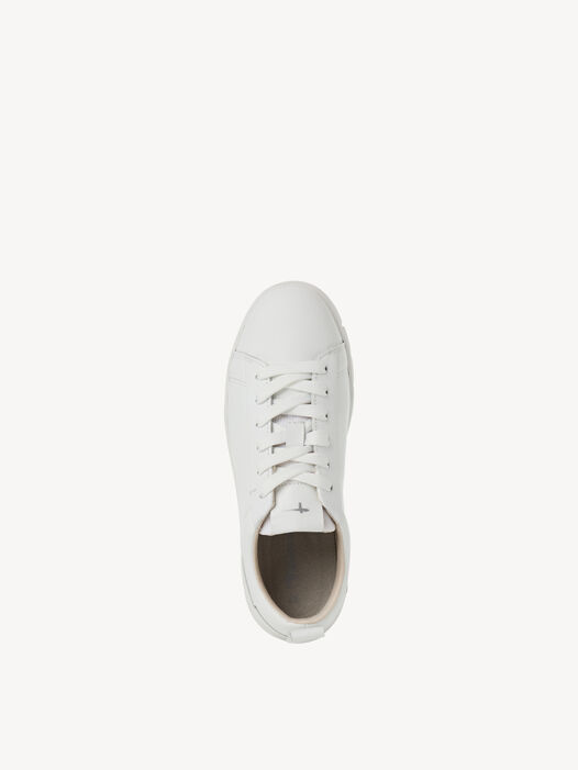 Sneaker, WHITE LEATHER, hi-res