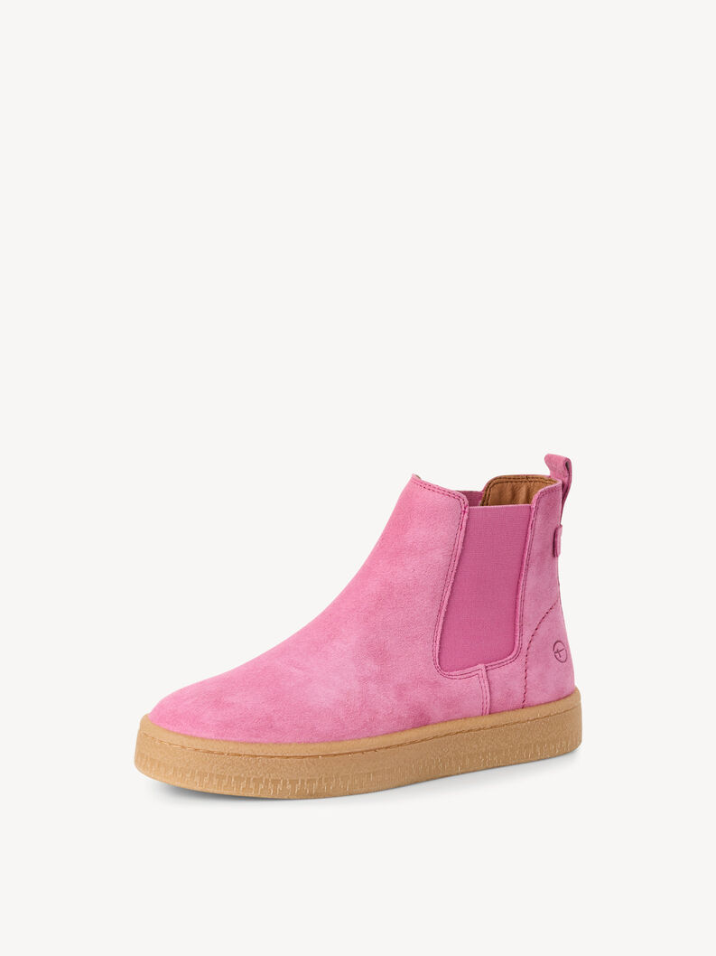 Leather Chelsea boot - pink, pink, hi-res