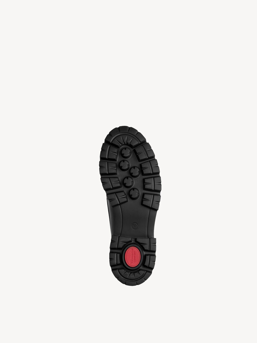 Leren Instappers - zwart, BLACK NAPPA, hi-res