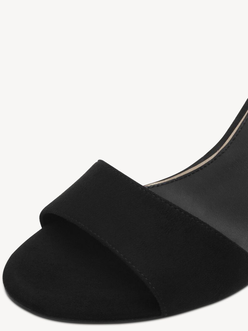 Sandale à talon - noir, BLACK COMB, hi-res