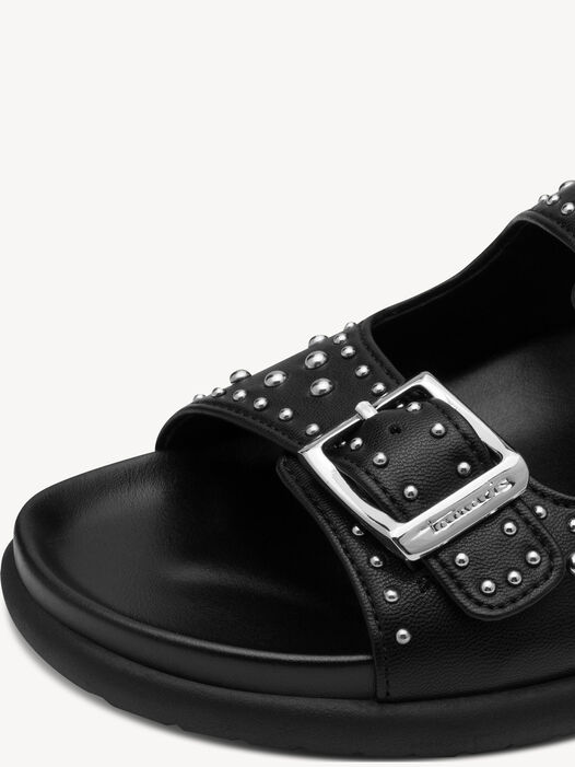 Slipper, BLACK, hi-res