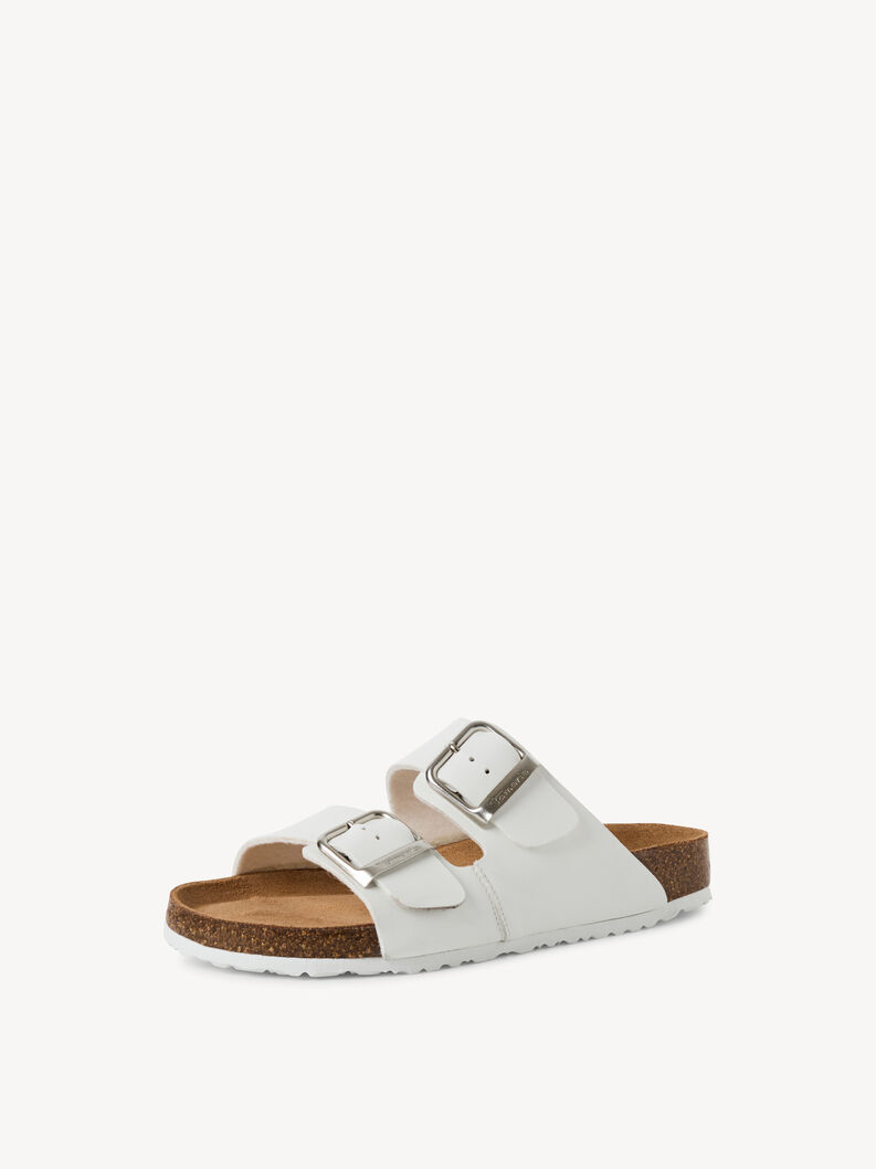 Mule - blanc, WHITE, hi-res