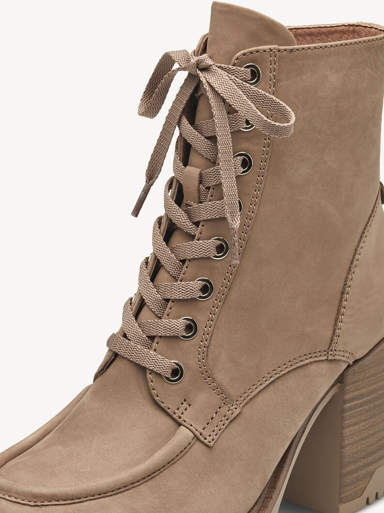 Lederstiefelette - braun, CAMEL, hi-res