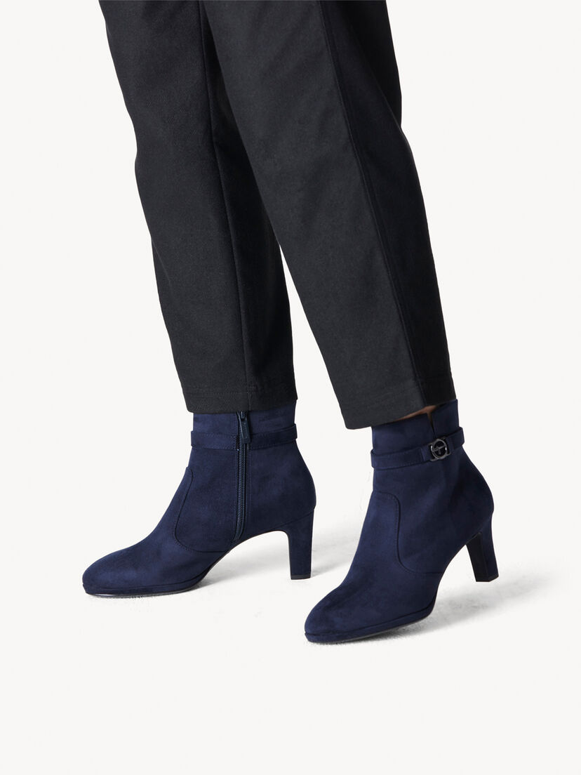 Enkellaarsje - blauw, NAVY, hi-res