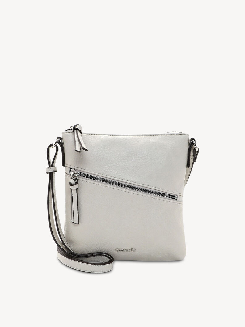 Sac &agrave; bandouli&egrave;re - beige, beige satin, hi-res