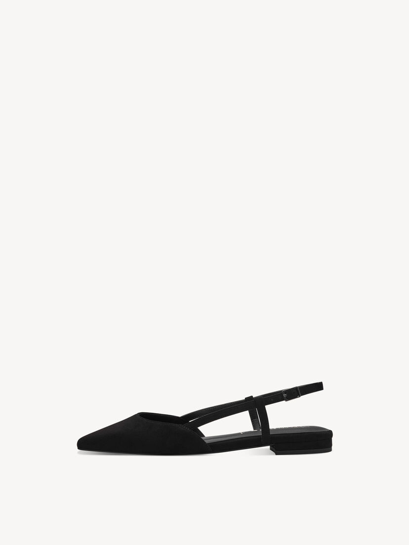 Slingpumps - zwart, BLACK, hi-res