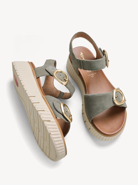 Sandaal, SAGE SUEDE, hi-res