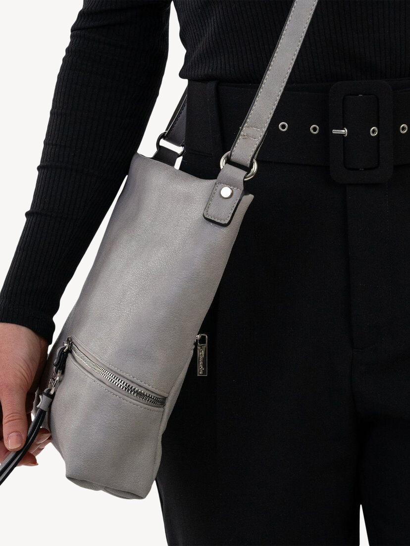 Schoudertas - grijs, lightgrey, hi-res