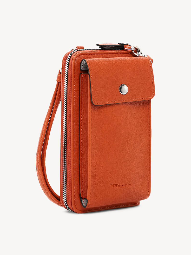 Cell phone case - red, rust, hi-res