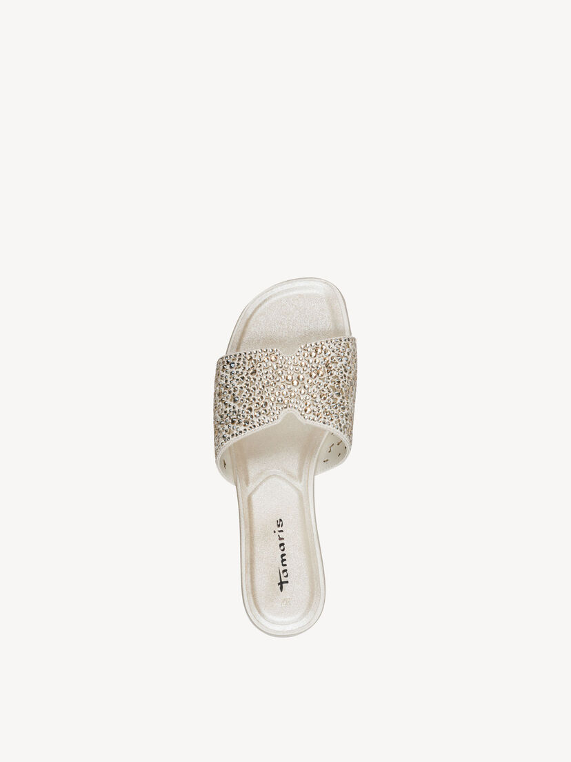 Slipper - grijs, PEARL GLAM, hi-res