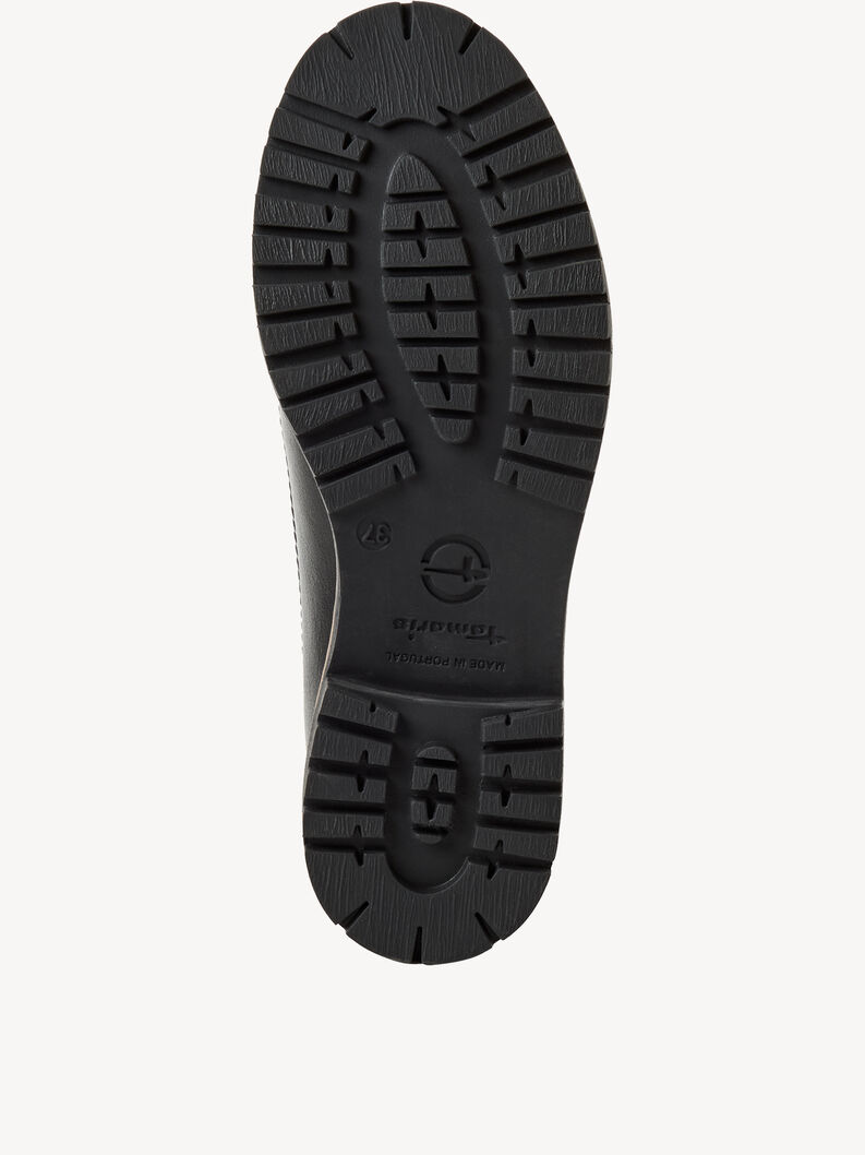 St&oslash;vletter - sort warm lining, BLACK LEATHER, hi-res