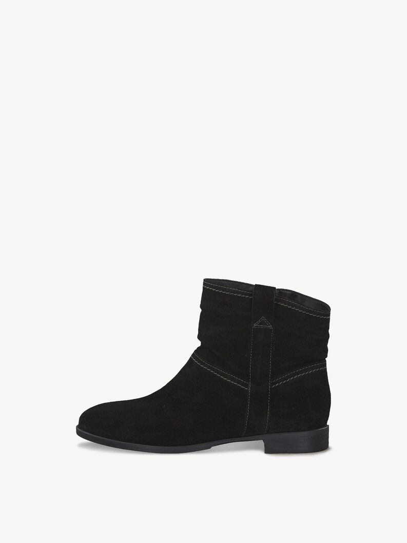 Leather Cowboy boots - black, BLACK, hi-res