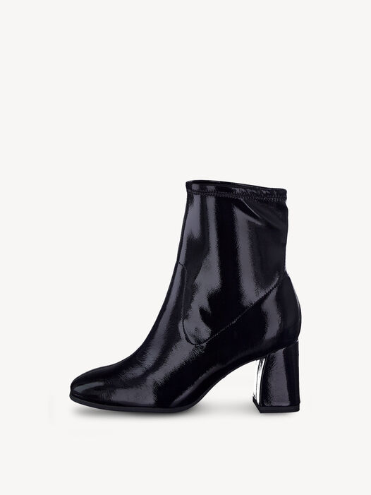 Enkellaarsje, BLACK PATENT, hi-res