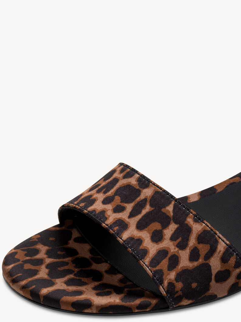 Sandalette - braun, LEOPARD, hi-res