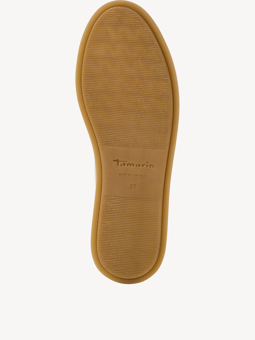 Leren Mocassin - wit, WHITE LEATHER, hi-res